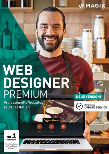 MAGIX Web Designer 15 Premium BOX (DVD)