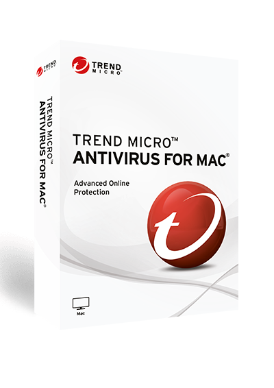 Trend Micro Antivírus para Mac 2020 Versão completa 1-Dispositivo 2 Anos