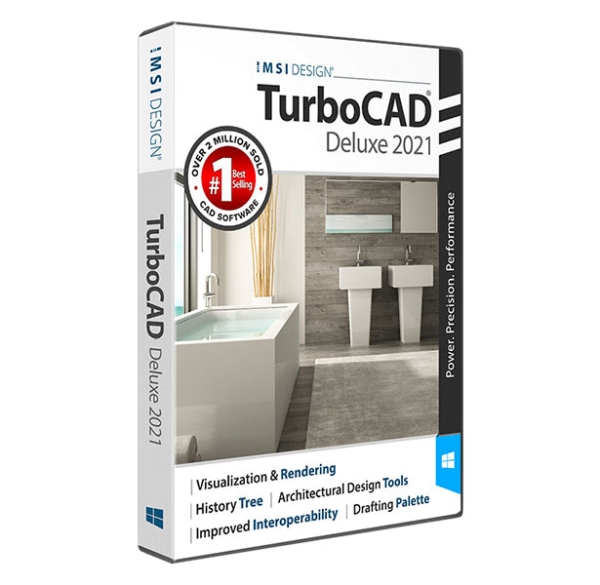 TurboCAD 2021 Deluxe, English