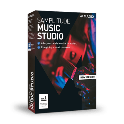 Magix Samplitude Music Studio 2019 BOX (DVD)