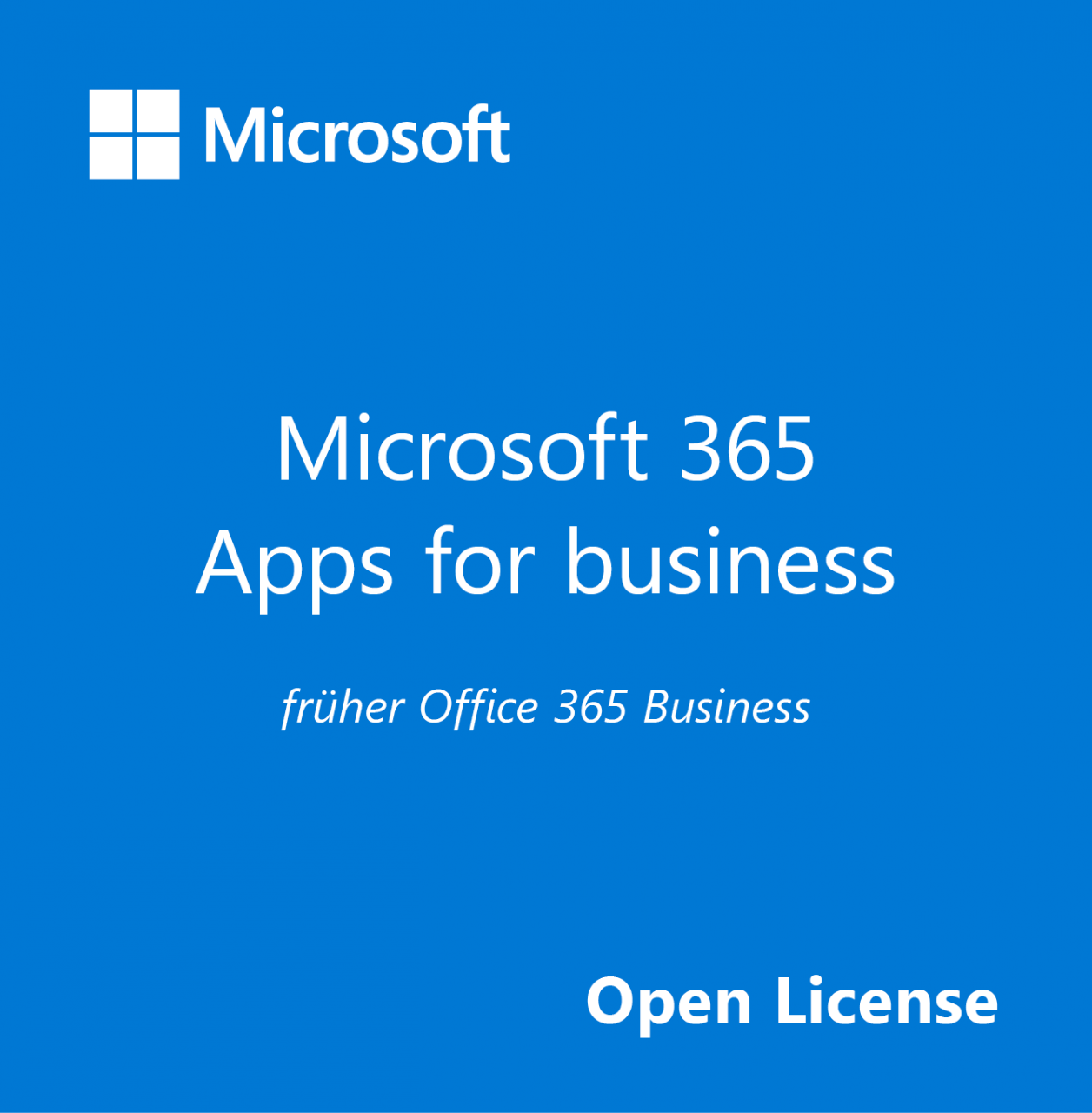 Microsoft 365 Apps for Business, Open Lizenz, 1 Jahr Abonnement