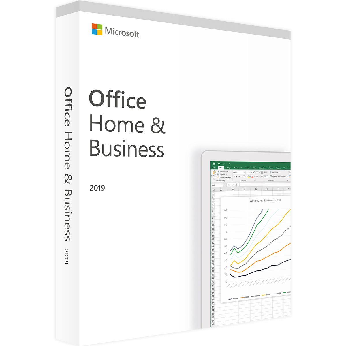 Microsoft Office 2019 Casa e Negócios Win/Mac Mac OS