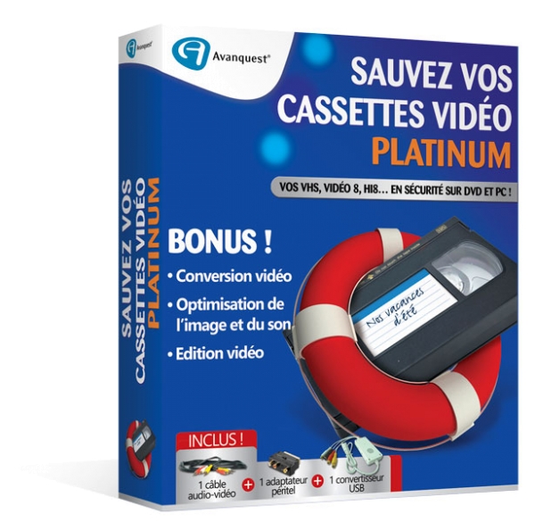 Sauvez vos Cassettes Vidéo Platinum, français